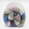 Yunga - Queen-Sized Baby Alpaca Wool Throw Blanket/Sofa Cover - 95 x 65 in - Pastel Dreams - Soft Pink/Blue/Purple Hues
