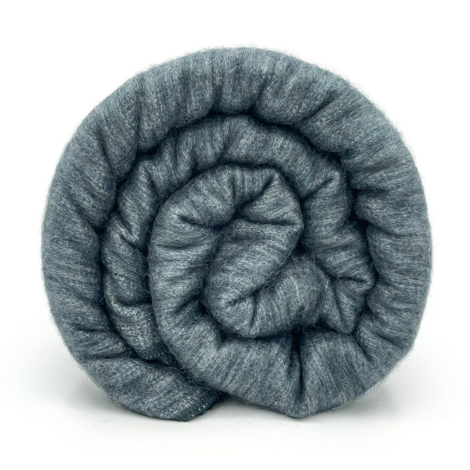 Llacao - Baby Alpaca Wool Throw Blanket / Sofa Cover - Queen 93" x 68" - plain graphite