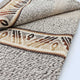 Chicaloma - Heavy and Thick Llama wool throw Blanket - Geometric pattern