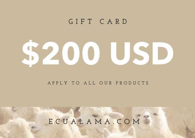 ECUALAMA Gift Card