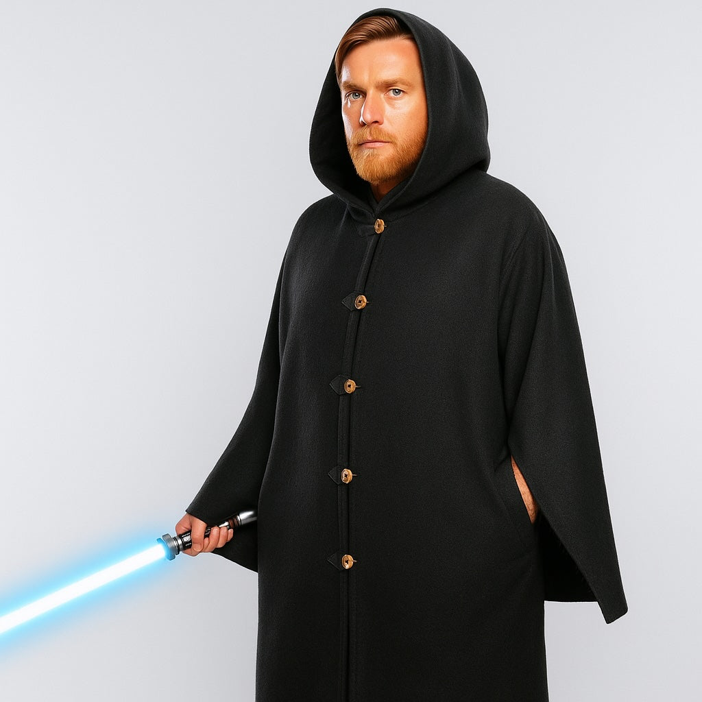 Tangula - Alpaca Wool Unisex South American Handwoven Hooded Coat Jedi ...