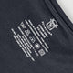 Printed neck label of the Storm Grey t-shirt: 100% Ecuadorian organic cotton, made in Ecuador, care symbols