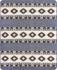 Antisana - Baby Alpaca Blanket - Extra Large PLUS - Andean Harmony Geometric Pattern - Grey/Earth-toned