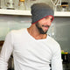 Reversible Alpaca Wool Brushed Unisex Beanies Handmade In Ecuador