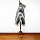 Archidona lightweight alpaca wool hooded poncho – product photo 9