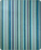 Imbabura - Baby Alpaca Wool Throw Blanket / Sofa Cover - Queen 97 x 68 in - Ocean Blue/Lush Green