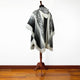 Archidona lightweight alpaca wool hooded poncho – product photo 10