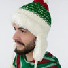 Load image into Gallery viewer, Babahoyo Cable Knit Alpaca Wool Unisex Chullo Beanies Pom Pom Christmas Hat