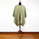 Kawsay - 100% Llama Wool Handwoven Poncho - Unisex - Olive Green
