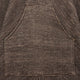 Chaska - 100% Llama Wool Handwoven Hooded Poncho – Earth Brown Pattern – Pocket - Unisex
