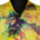 Yasuni - 100% Llama Wool Handwoven Poncho - Unisex - Yellow & Red Abstract Pattern