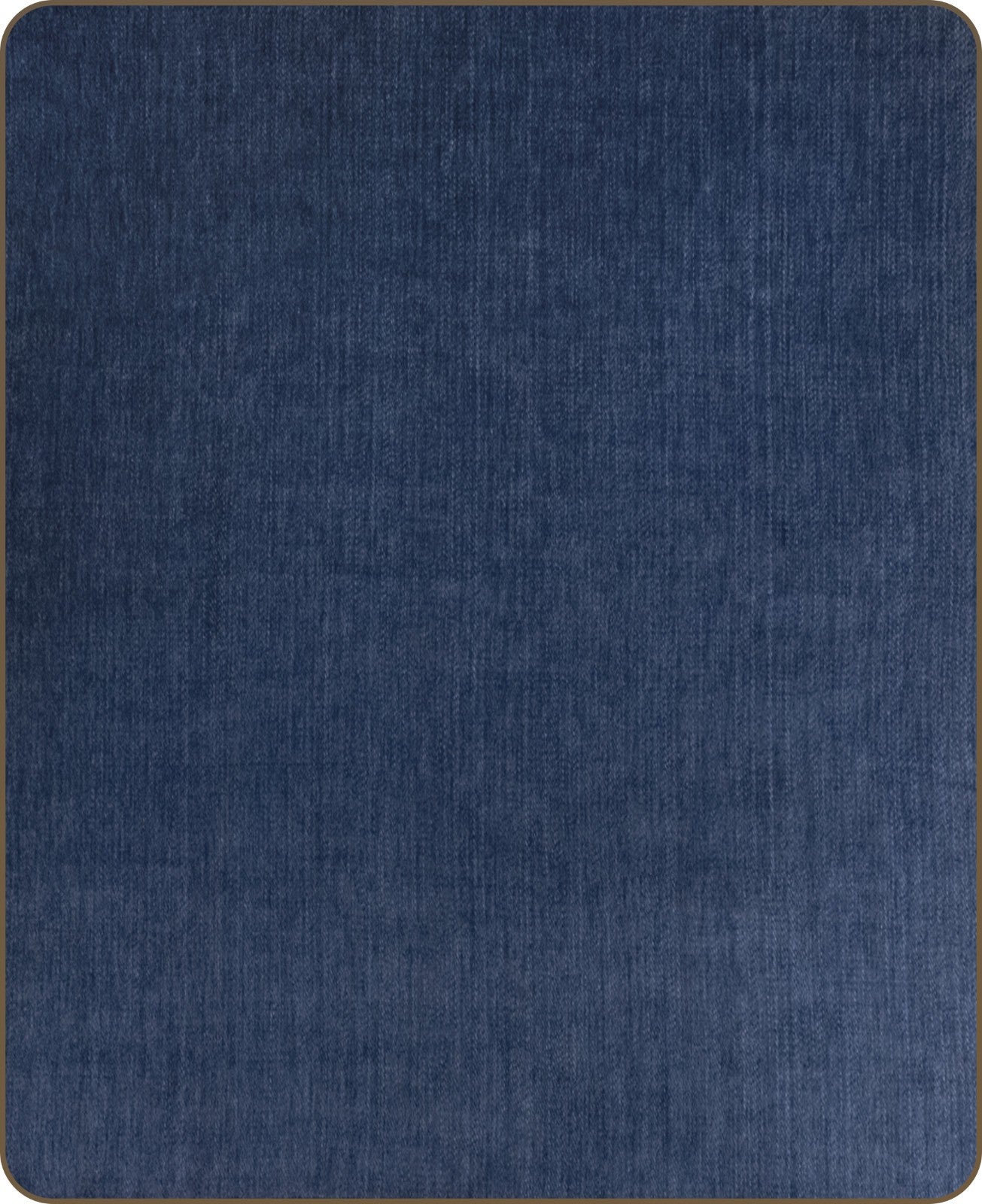 Kallari - Double Density Baby Alpaca Wool Throw Blanket / Sofa Cover - Queen 94 x 65 - Indigo Blue