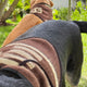 Set of 3 Western-Inspired Alpaca Wool Dog Pawtterns Bandanas – Handwoven in the Andes