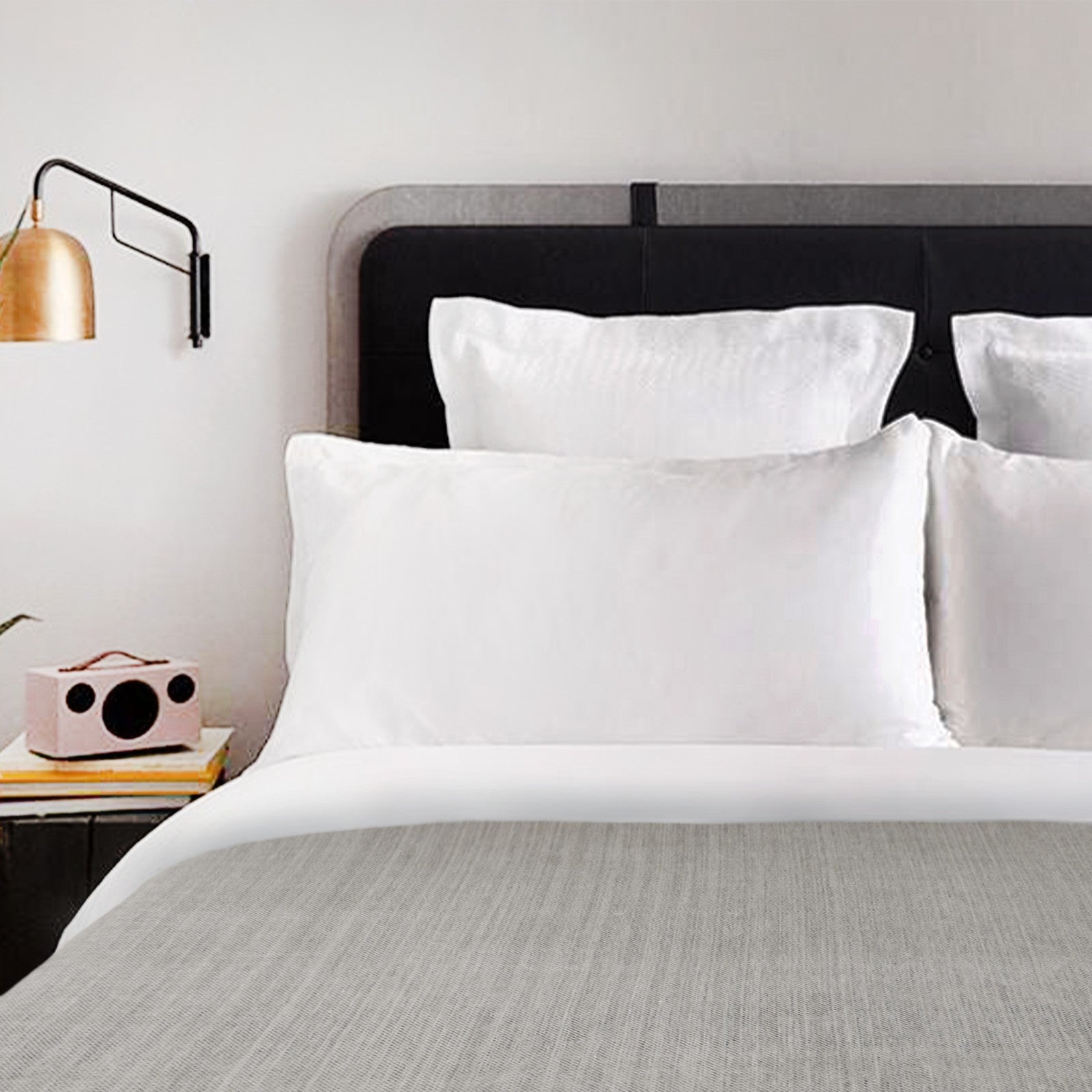 Guaranda - Double Density Baby Alpaca Wool Throw Blanket / Sofa Cover - Queen 94 x 65 - Silver Gray