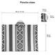 Nunka - Llama Wool Unisex South American Handwoven Thick Hooded Poncho - Andean pattern - natural colours