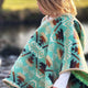 Caranqui kids llama wool hooded poncho – product photo 10