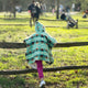 Caranqui kids llama wool hooded poncho – product photo 12