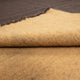 Yacupamba - Heavy and Thick Extra Large Reversible Llama wool artisanal handwoven Blanket - Solid Chocolate Brown