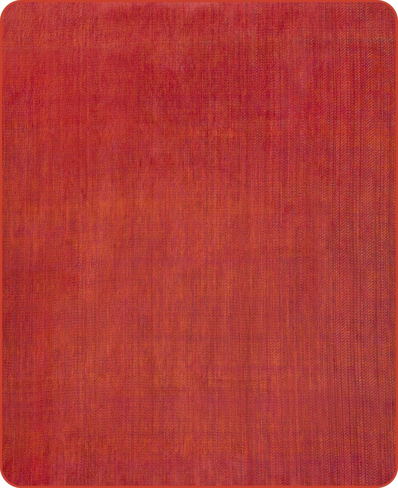 Kuyana - Double Density Baby Alpaca Wool Throw Blanket / Sofa Cover - Queen 94 x 65 - Fiery Red