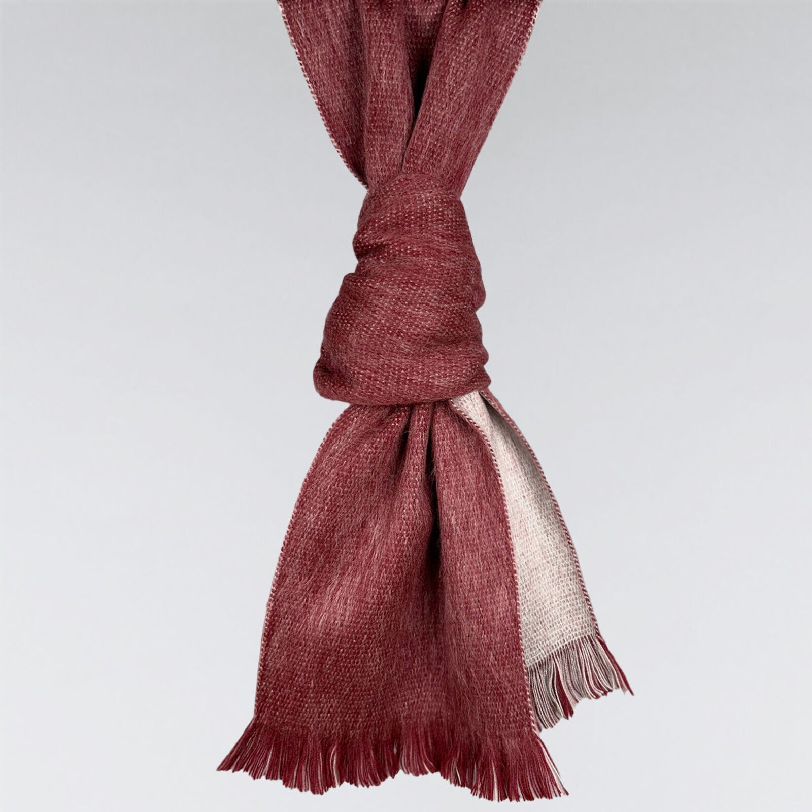 Alpaca Wool Scarves - Dual-Tone, Brushed Finish - Authentic Ecuadorian Craft