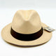 Genuine Trilby Fedora Panama Hat Handwoven In Ecuador - Short Brim