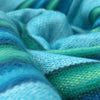 Load image into Gallery viewer, Machay - Baby Alpaca Wool Throw Blanket / Sofa Cover - Queen 90&quot; x 63&quot; - Aqua/Turquoise/Green