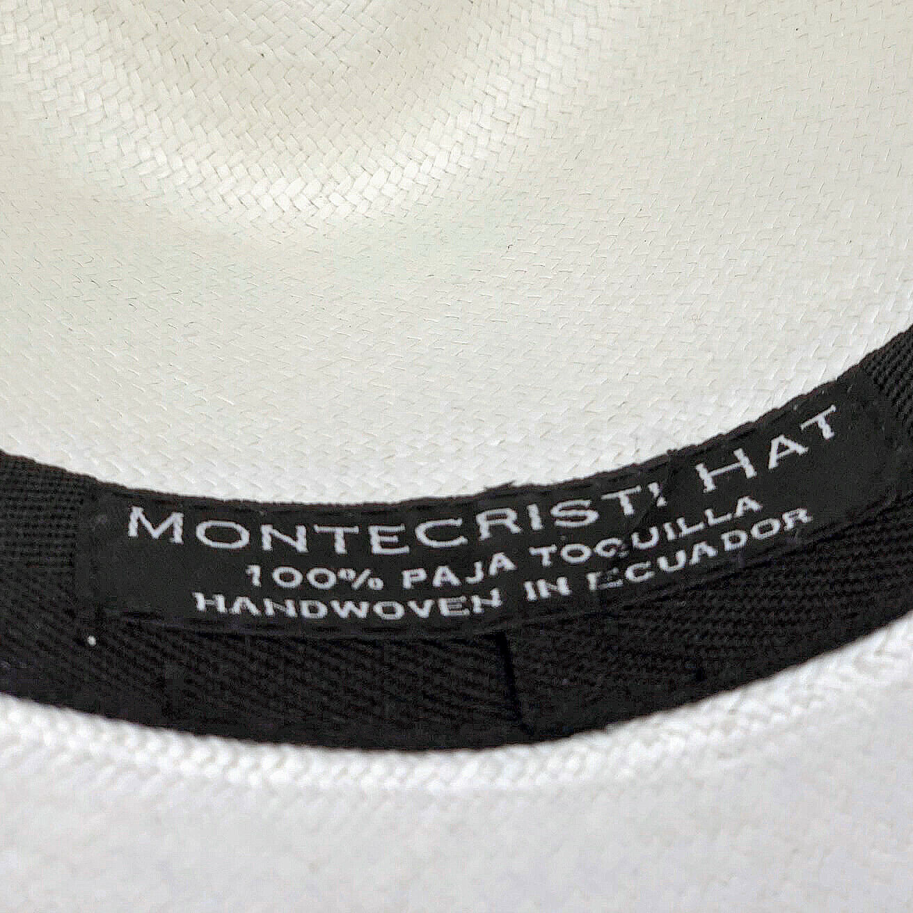 Handwoven Classic Fedora Genuine Panama Hat made in Montecristi Ecuador - White Super Fino