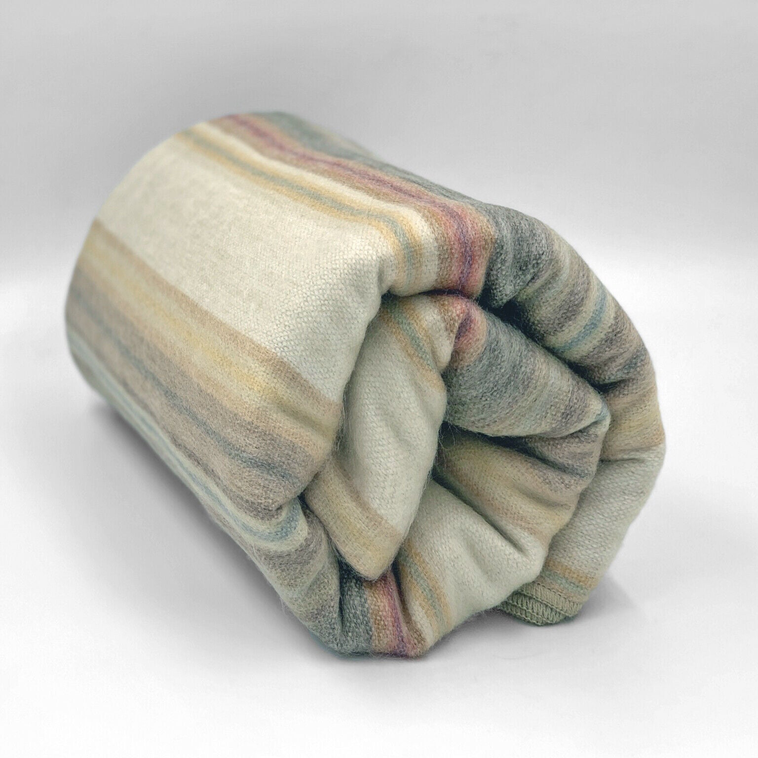 Ducur - Baby Alpaca Wool Throw Blanket / Sofa Cover - Queen 95" x 67" - earthtones