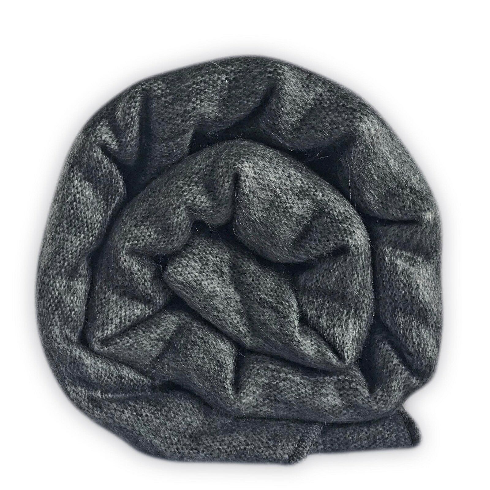 Suncamal - Baby Alpaca Wool Throw Blanket / Sofa Cover - Queen 90" x 65" - solid pattern
