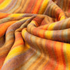 Load image into Gallery viewer, Cumanda - Baby Alpaca Wool Throw Blanket / Sofa Cover - Queen 97&quot; x 67&quot; - multi colored thin stripes pattern