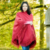Load image into Gallery viewer, Wholesale Lot Of 10 Baby Alpaca Wool Unisex South American Cape Ponchos - solid pattern
