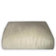 Miazi baby alpaca wool blanket – a folded, cream-colored blanket rests against a plain, white background, showcasing its soft texture and smooth edges