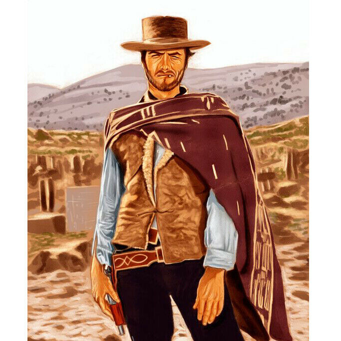 Kæmpe stor Jurassic Park tidligere Clint Eastwood Poncho cowboy Serape replica handmade of Alpaca wool Un –  ECUALAMA