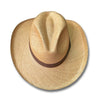 Load image into Gallery viewer, Genuine Cowboy Vaquero Style  Panama Hat Handwoven In Ecuador - Large Brim