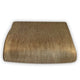 Cochauco baby alpaca wool blanket – a large piece of tightly woven, light-brown fabric sits folded neatly, showcasing subtle texture and uniform color, against a plain white background