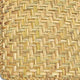 A tightly woven mat made from natural fibers; the light brown and beige strands create a crisscross pattern, forming a textured surface, emphasizing craftsmanship and traditional weaving techniques.