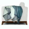 Load image into Gallery viewer, Soft &amp; Warm Baby Alpaca Wool Reversible Fringed Throw Blanket / Sofa Cover - 69 x 55 in