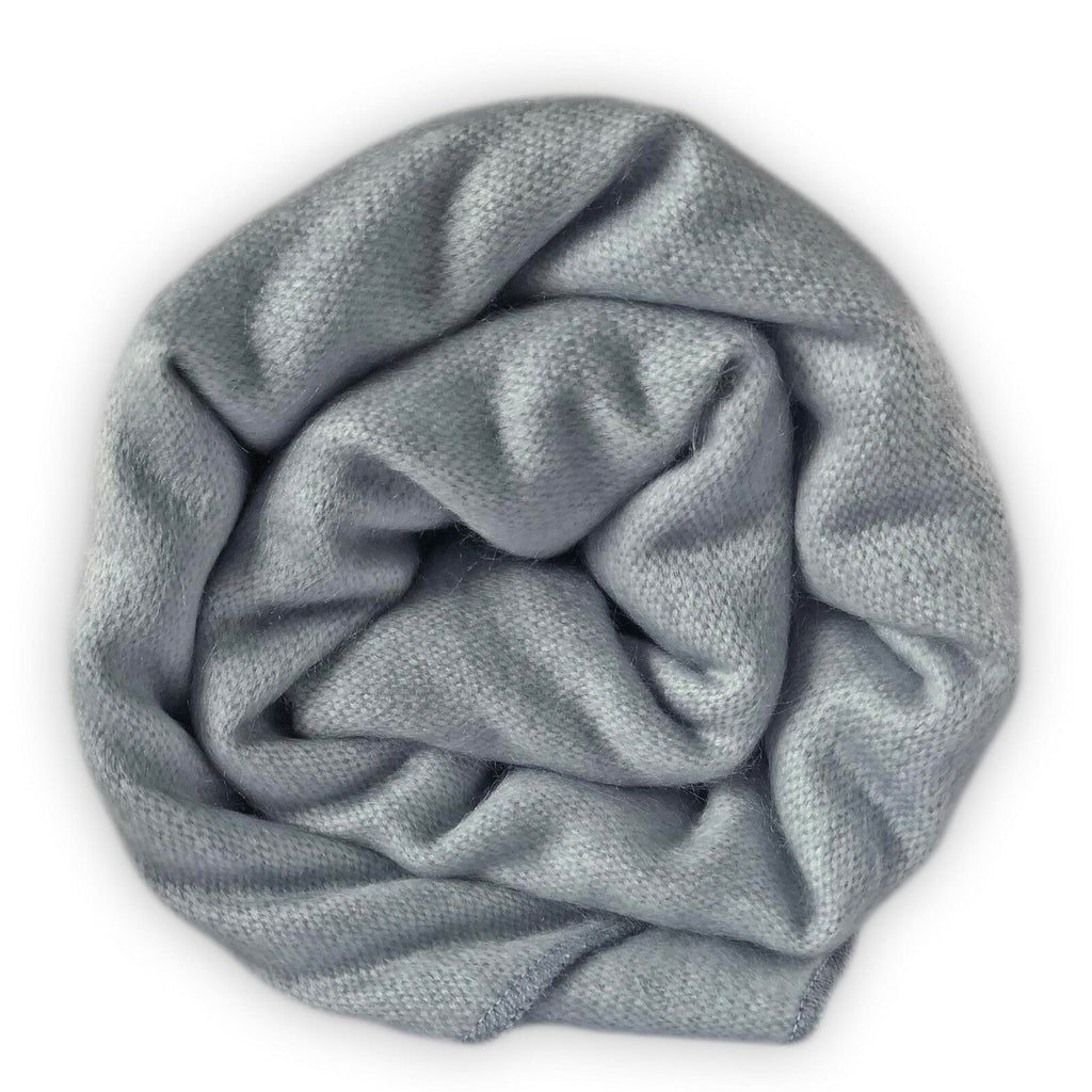 Baby Alpaca Wool Throw Blanket Queen - Suncamal - solid pattern