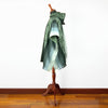 Mactayan - Baby Alpaca Hooded Poncho Pullover - Dark Green - Unisex