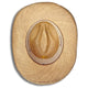 Genuine Cowboy Vaquero Style  Panama Hat Handwoven In Ecuador - Large Brim
