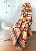 Piranha - Baby Alpaca Blanket - Extra Large - Aztec Southwest Pattern