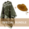 Load image into Gallery viewer, Clint Eastwood Western Cowboy bundle - buy a poncho and a hat and SAVE!
