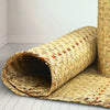 Load image into Gallery viewer, Handwoven Organic Petate Tule Rush Straw Rug/floor bed/bedroll mat 3.5&#39;x6&#39;