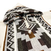 Load image into Gallery viewer, Nunka - Llama Wool Unisex South American Handwoven Thick Hooded Poncho - Andean pattern - natural colours