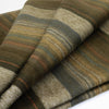 Load image into Gallery viewer, Atocha - Baby Alpaca Wool Throw Blanket / Sofa Cover - Queen 90&quot; x 63&quot; - coffee mix thin stripes pattern