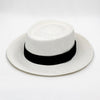 Load image into Gallery viewer, Genuine Planter Panama Hat Handwoven In Ecuador - Round Flat Crown