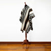 Load image into Gallery viewer, Nunka - Llama Wool Unisex South American Handwoven Thick Hooded Poncho - Andean pattern - natural colours