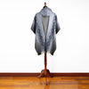 Load image into Gallery viewer, Guaviare - Lightweight Baby Alpaca Hooded Poncho - Gray/Brown - Unisex