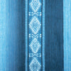 ñawi - Lightweight Baby Alpaca Wool Hooded Poncho - Aqua blue/Turquoise - unisex