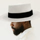 Genuine Planter Panama Hat Handwoven In Ecuador - Round Flat Crown